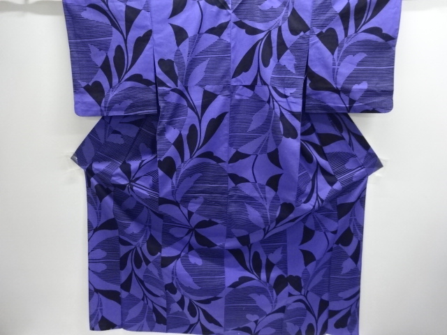 Japanese Kimono / Tsumugi Omeshi Cotton